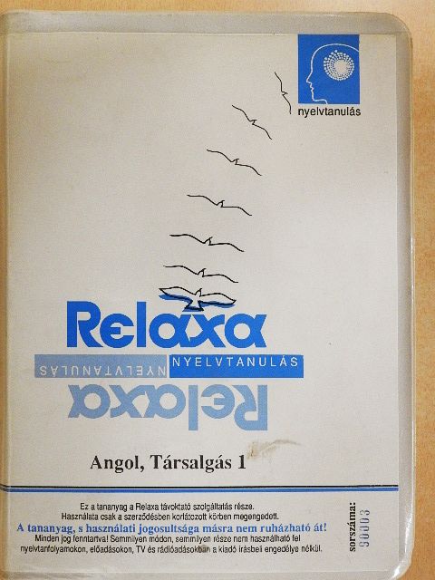 Paul A. Creighton - Relaxa Angol, Társalgás-1 - 6 db kazettával [antikvár]