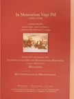 Dr. Bakay Kornél - In Memoriam Vágó Pál (1853-1928) [antikvár]