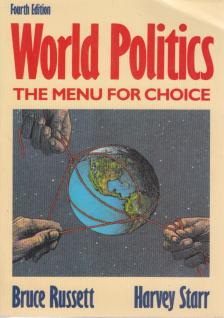 Russett, Bruce, Starr, Harvey - World Politics [antikvár]