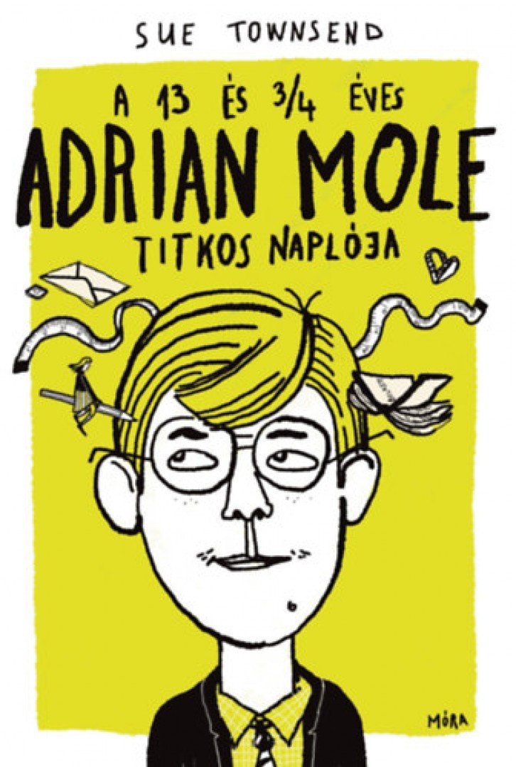 Sue Townsend - A 13 és 3/4 éves Adrian Mole titkos naplója [antikvár]