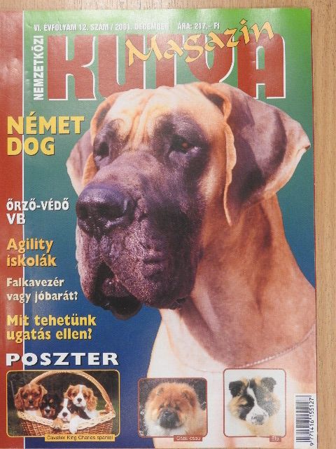 Nemzetközi Kutya Magazin 2001. december [antikvár]