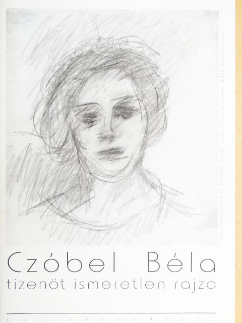 Czóbel Béla tizenöt ismeretlen rajza [antikvár]