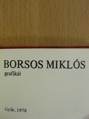 Borsos Miklós grafikái (minikönyv) [antikvár]