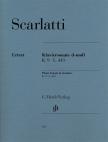 SCARLATTI, D. - KLAVIERSONATE d-MOLL K.9 L.413 URTEXT (B.JOHNSON, D.KRAUS)