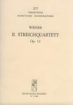 WEINER, LEO - II.STREICHQUARTETT OP.13 (FIS-MOLL) KISPARTITÚRA