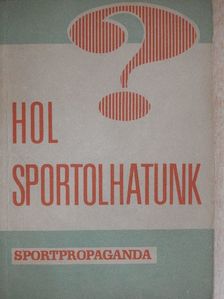 Endrődi Lajos - Hol sportolhatunk? [antikvár]