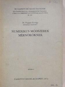 Dr. Popper György - Numerikus módszerek mérnököknek [antikvár]