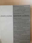 Ten years - Edition Leipzig - Zehn Jahre - 1960-1969 [antikvár]