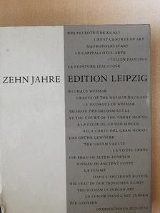 Ten years - Edition Leipzig - Zehn Jahre - 1960-1969 [antikvár]