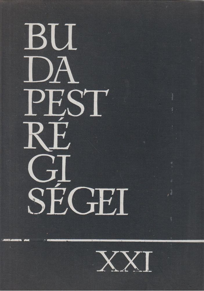 Tarjányi Sándor - Budapest régiségei XXI. [antikvár]