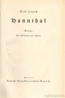 Jelusich, Mirto - Hannibal [antikvár]