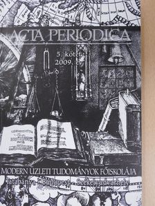 András Lehel - Acta Periodica 5. (dedikált példány) [antikvár]