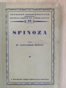 Dr. Alexander Bernát - Spinoza [antikvár]