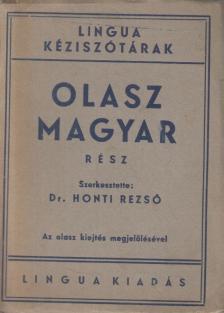 DR. HONTI REZSŐ - Olasz-magyar kézi szótár II. rész [antikvár]