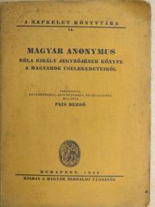 Magyar Anonymus [antikvár]