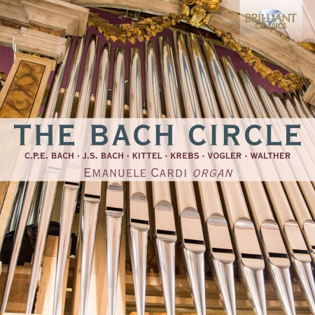 BACH, BACH C.P.E., KITTEL, KREBS, VOGLER - THE BACH CIRCLE CD EMANULE CARDI