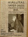 Beke László - Kiállítás Vayer Lajos tiszteletére [antikvár]
