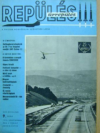 Bács György - Repülés-űrrepülés 1972. szeptember [antikvár]