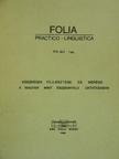 Aradi András - Folia Practico-Linguistica 1984/1. [antikvár]