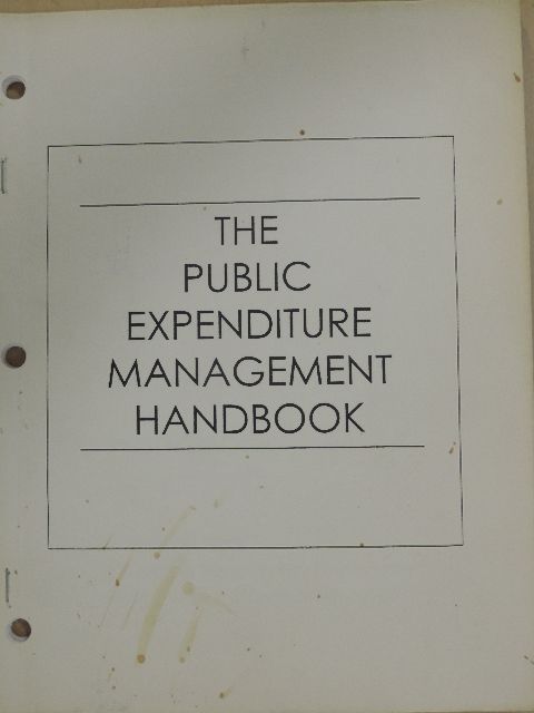 The Public Expenditure Management Handbook [antikvár]