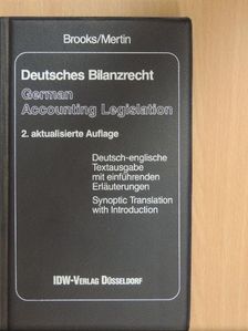 Deutsches Bilanzrecht/German Accounting Legislation [antikvár]