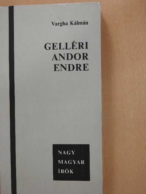 Vargha Kálmán - Gelléri Andor Endre (dedikált példány) [antikvár]