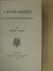 Krúdy Gyula - A bűvös erszény [antikvár]