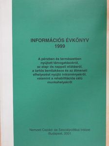 Szombathelyi Szilvia - Információs évkönyv 1999 [antikvár]