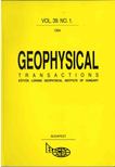 Hegybíró Zsuzsanna - Geophysical Transactions vol. 39. no. 1. [antikvár]