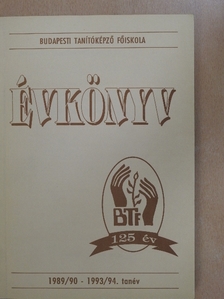 Évkönyv 1989/90 - 1993/94. tanév [antikvár]