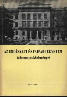 Dr. Herpay Imre - Az Erdészeti és Faipari Egyetem tudományos közleményei 1969. év 1. szám [antikvár]