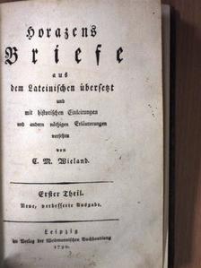 Quintus Horatius Flaccus - Horazens Briefe I-II. (gótbetűs) [antikvár]