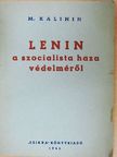 Lenin - Lenin a szocialista haza védelméről [antikvár]