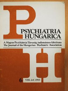 Dr. Rácz József - Psychiatria Hungarica 1993/6. [antikvár]