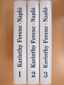 Karinthy Ferenc - Napló 1-3. [antikvár]