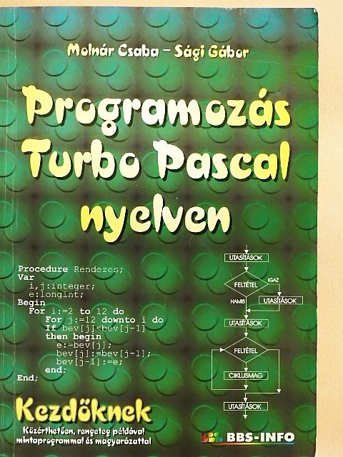 Molnár Csaba - Programozás Turbo Pascal nyelven [antikvár]