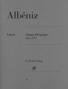 ALBÉNIZ - CHANTS D`ESPAGNE OP.232 FÜR KLAVIER URTEXT (SCHEIDELER/KOENEN)