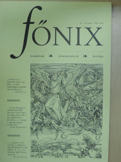 Baróti Tibor - Főnix 1998-1999 [antikvár]