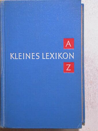 Kleines Lexikon A-Z [antikvár]