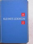 Kleines Lexikon A-Z [antikvár]