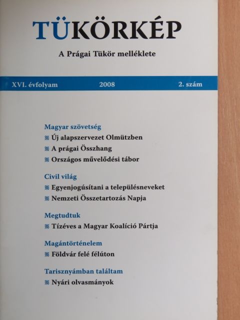 Erdélyi Veronika - Tükörkép 2008/2. [antikvár]
