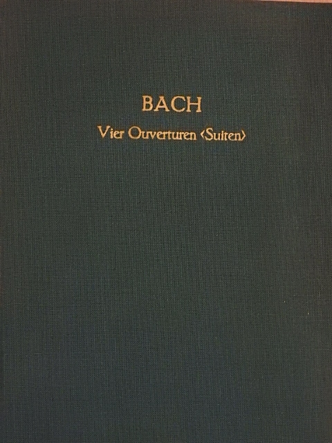 Johann Sebastian Bach - Vier Ouverturen (Suiten) [antikvár]