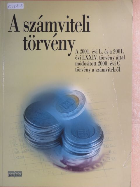 A számviteli törvény [antikvár]