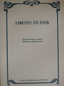 Peterdi Nagy László - Eklézsia megkövetés [antikvár]