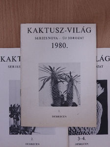 Kemenes Ernő - Kaktusz-világ 1980/1-4. [antikvár]