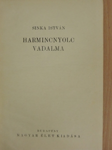 Sinka István - Harmincnyolc vadalma [antikvár]