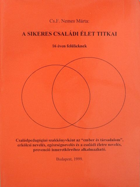 Cs. F. Nemes Márta - A sikeres családi élet titkai [antikvár]