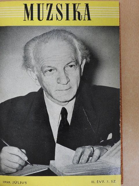 Fábián Imre - Muzsika 1959-1960., 1962. (vegyes számok) (6 db) [antikvár]