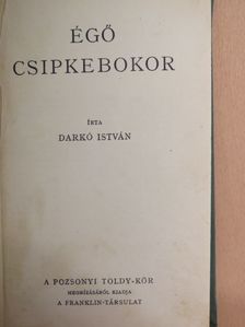 Darkó István - Égő csipkebokor [antikvár]