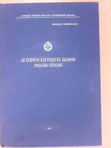 Az európai kapitalista államok polgári védelme [antikvár]